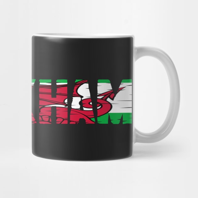 WREXHAM WELSH FLAG by MarniD9